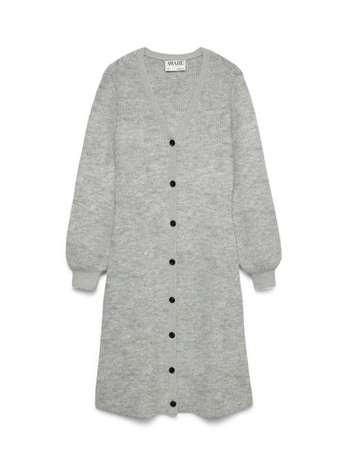 VERO MODA Strikkjole 'AWEVE'  grå