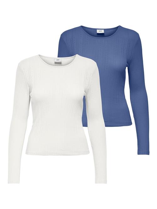 JDY Shirts 'SALSA'  blå / hvid