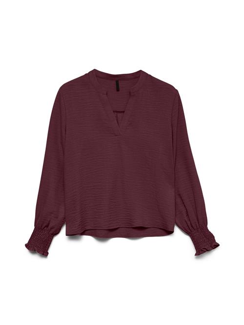 VERO MODA Bluse 'MELANEY'  purpur