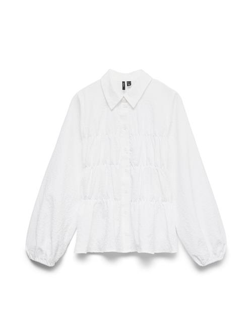 VERO MODA Bluse 'MABEL'  hvid