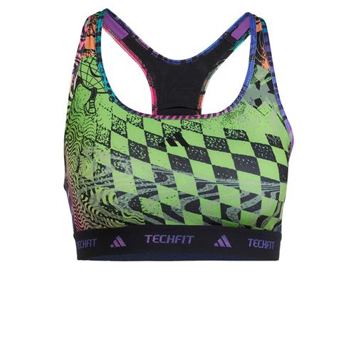 ADIDAS PERFORMANCE Sports-BH 'Adidas x Jeremy Scott'  royalblå / lime / mørkeorange / sort