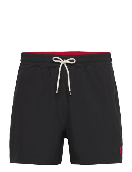 Se 4.5-Inch Traveler Slim Fit Swim Trunk Polo Ralph Lauren Black ved Booztlet