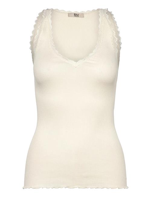 Rmwjohanne Wool Blend Sl V-Neck To RM By Rosemunde White