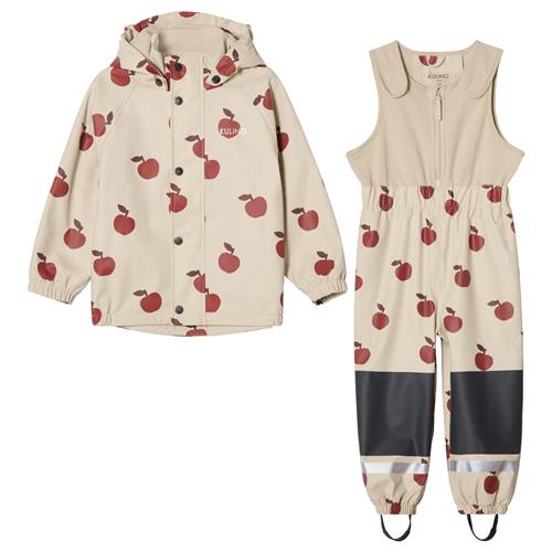 Kuling Ottawa Foret Regnsæt Foggy White Big Apple  122/128 cm Rain Hvid  122/128 cm  unisex
