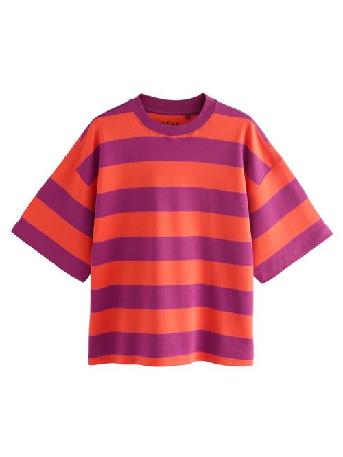 Next Shirts  lilla / orangerød