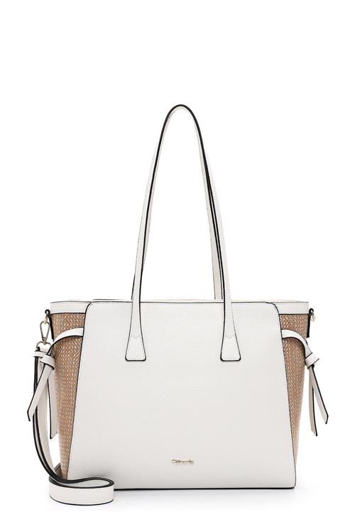 Tamaris Shopper 'Finja'  beige / hvid
