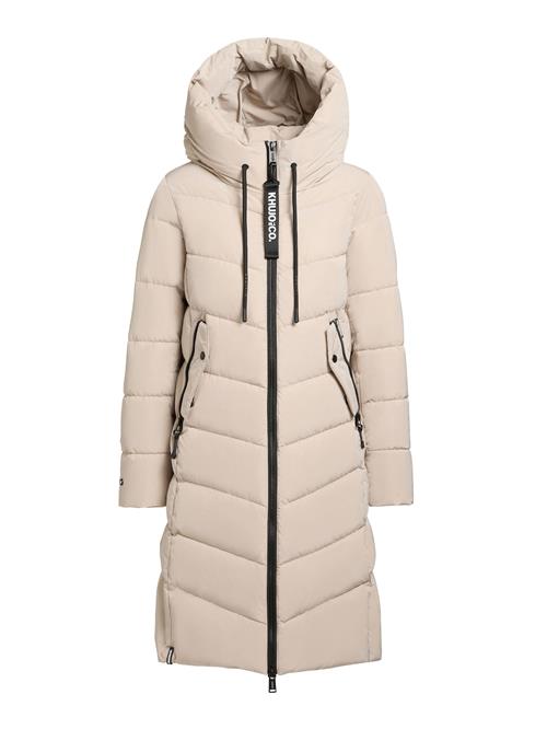 khujo Vinterfrakke 'Mikia 2'  beige