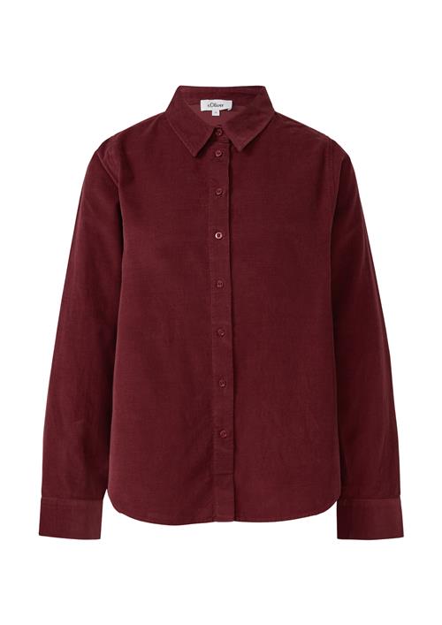 s.Oliver Bluse  bordeaux