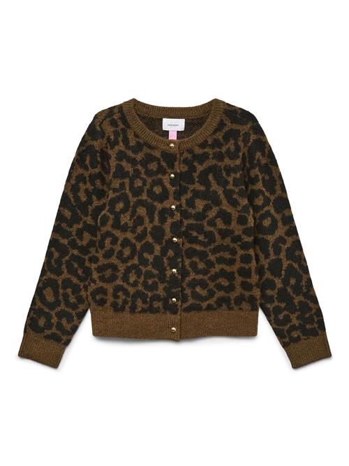 Vero Moda Girl Cardigan 'VMNEWKAI'  karamel / sort