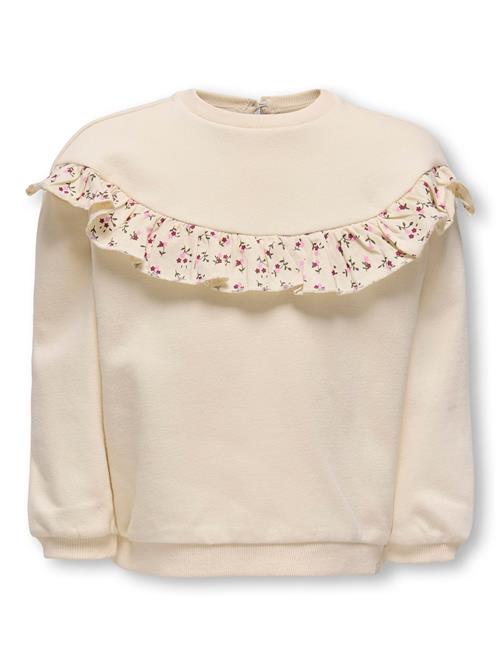 ONLY GIRLS Sweatshirt 'KMGCAPELLA'  beige / grøn / lilla / pink