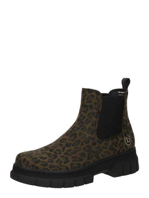 bugatti Chelsea Boots  brokade / oliven / sort