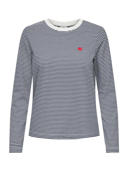 JDY Shirts 'JDYPISA'  navy / hvid