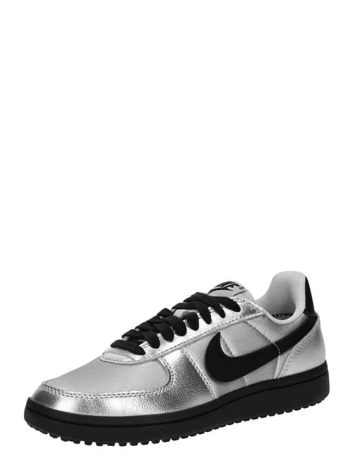 Nike Sportswear Sneaker low 'Field General'  sølvgrå / sort / sølv