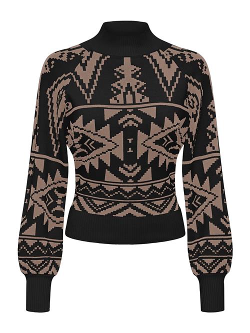ONLY Pullover 'ONLFRIDA'  lysebrun / sort