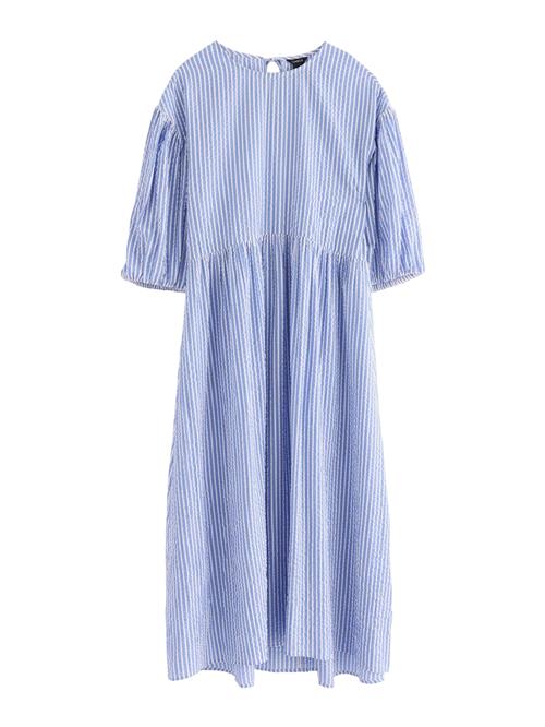 Lindex Kjole 'Wilda'  dueblå / hvid