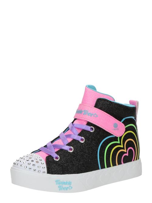 SKECHERS Sneakers 'HEART STEPS'  azur / lys pink / sort / hvid