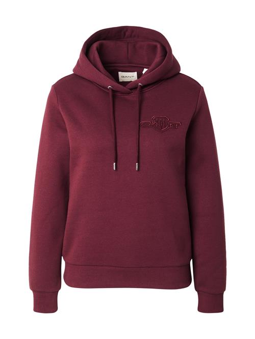 GANT Sweatshirt  vinrød
