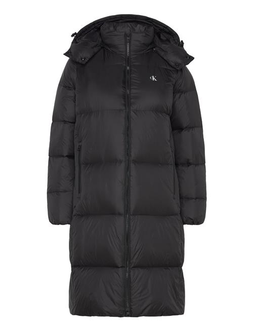 Down Long Puffer Calvin Klein Jeans Black