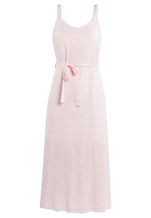 MYMO Kjole  lys pink / hvid