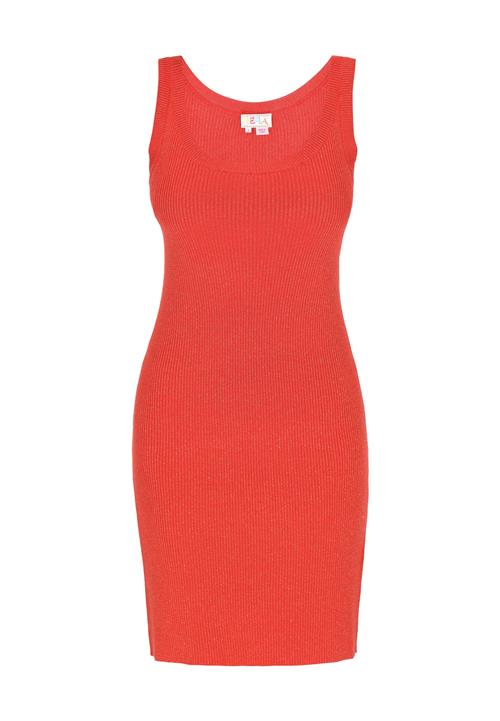 IZIA Strikkjole 'Spring Summer'  mørkeorange