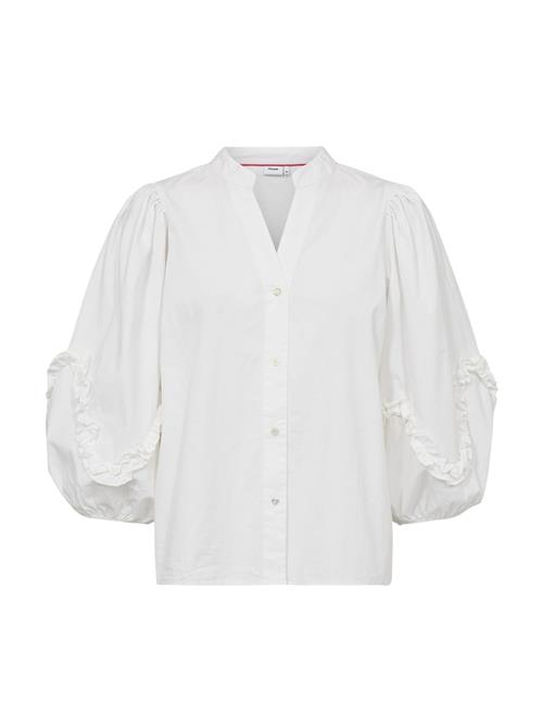 NÜMPH Bluse 'NUAIKO'  hvid