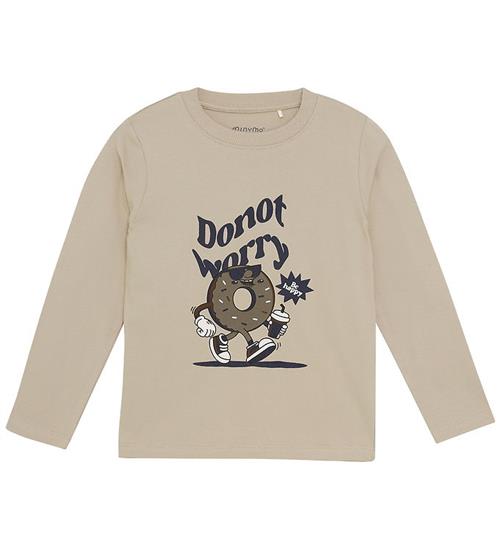 Minymo Bluse - Oxford Tan