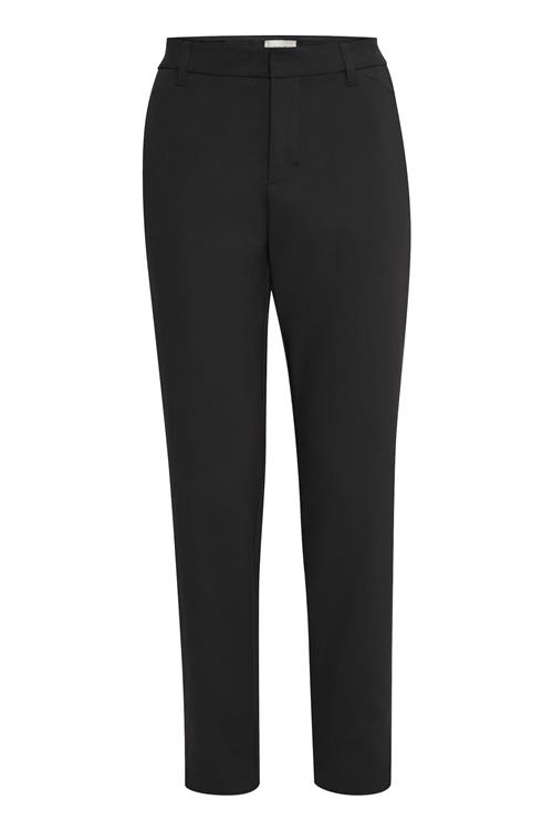 PULZ Jeans Lærredsbukser 'Bindy'  sort