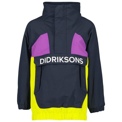 Didriksons Björnbär Anorak Tulip Purple 130 cm  Sort  130 cm  Unisex