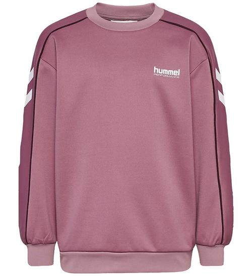 Hummel Sweatshirt - hmlJR - Interlock Crewneck - Wistful Mauve