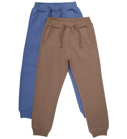 Minymo Sweatpants - 2-pak - Vintage Indigo