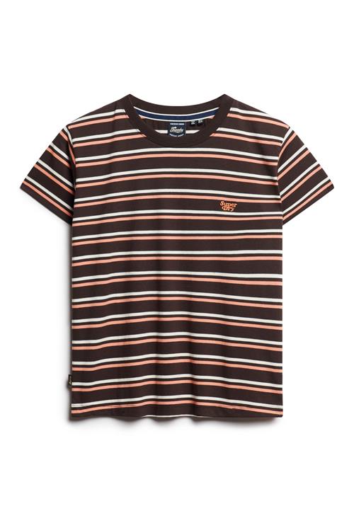 Superdry Shirts 'ESSENTIAL'  orange / pink / sort / hvid