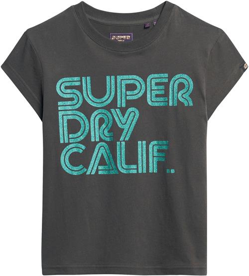Superdry Shirts  turkis / antracit