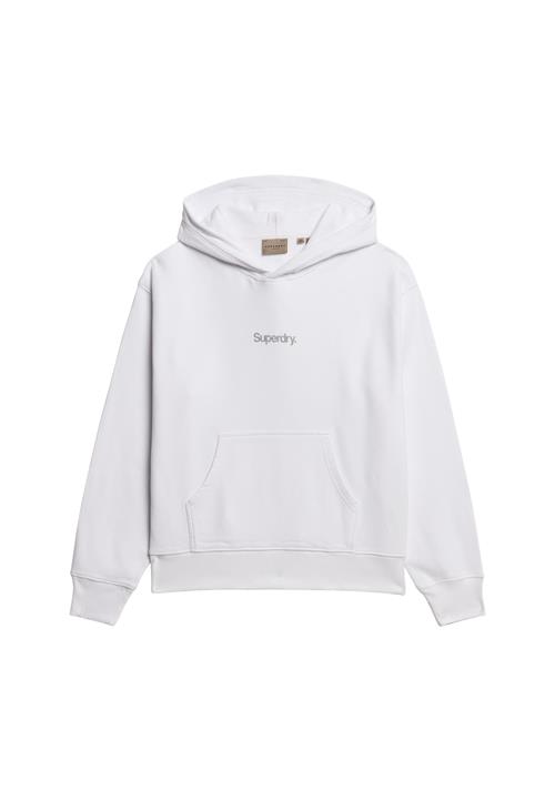 Superdry Sweatshirt 'City'  grå / hvid