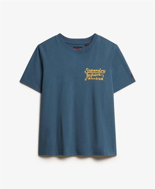 Superdry Shirts 'TOKYO'  safir / gul / oliven