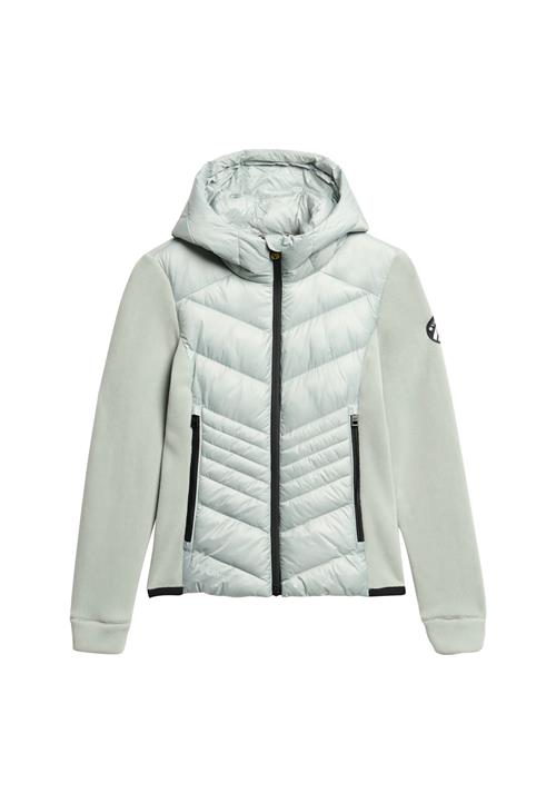 Superdry Overgangsjakke 'Storm'  lysegrå / sort