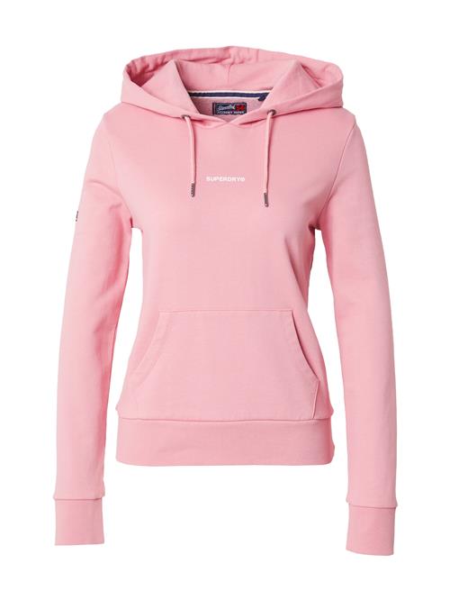 Se Superdry Sweatshirt  rosé / sort / hvid ved About You
