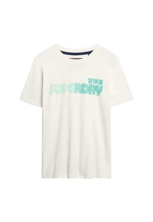 Superdry Shirts  jade / lysegrøn / hvid