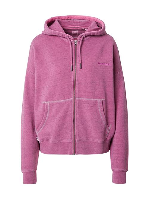 Superdry Sweatjakke 'Essential'  pink-meleret