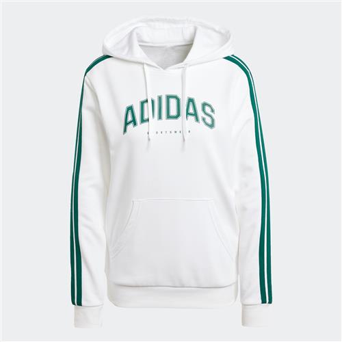 Se ADIDAS SPORTSWEAR Sportsweatshirt  smaragd / hvid ved About You