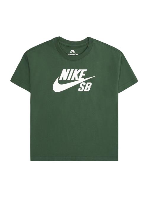 Nike Sportswear Shirts  grøn / hvid