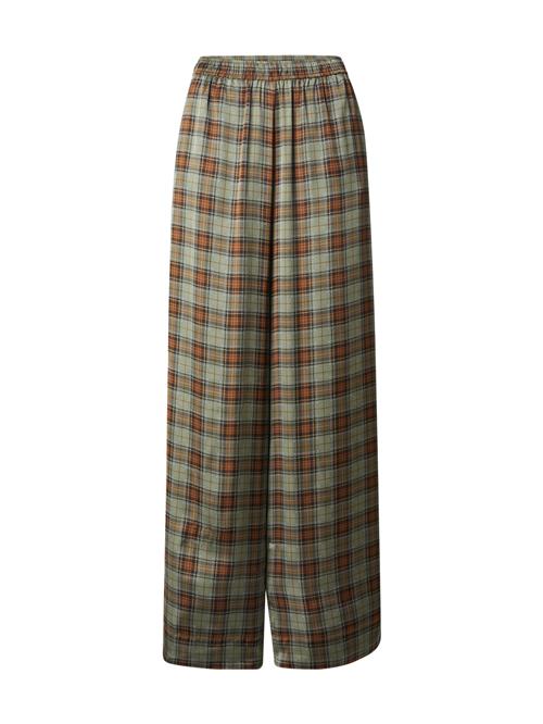 EDITED Bukser 'Cataleya'  grøn / khaki / blandingsfarvet