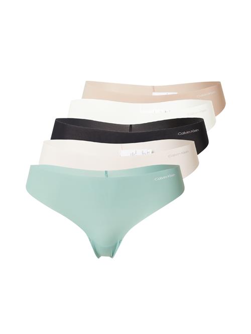 Calvin Klein Underwear String  nude / ecru / mint / sort / hvid