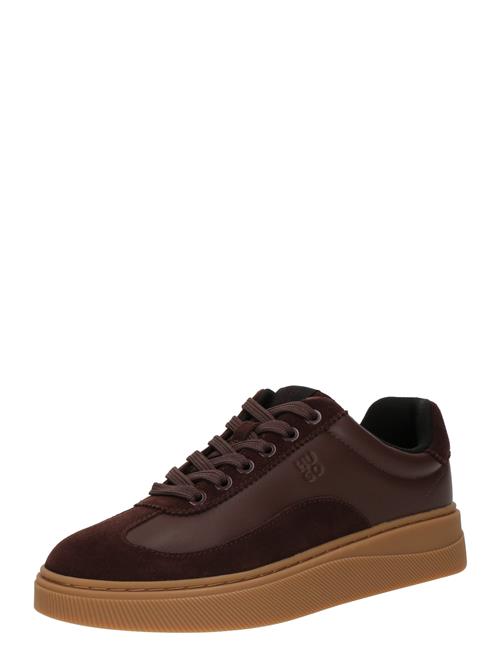 HUGO Sneaker low 'Lyzz'  mørkebrun