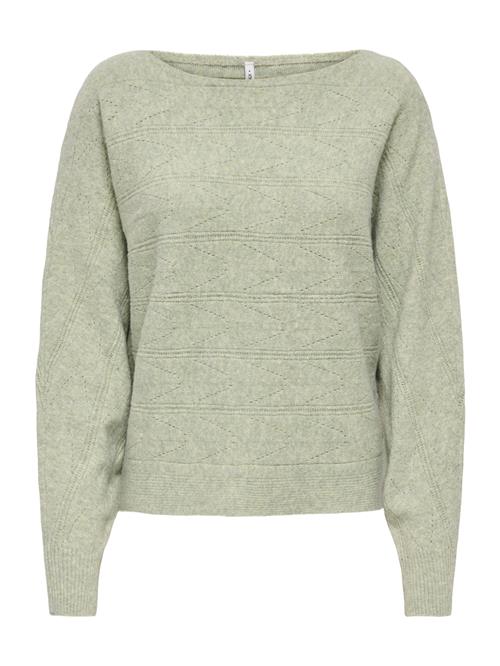 ONLY Pullover 'ONLJEANETT'  pastelgrøn