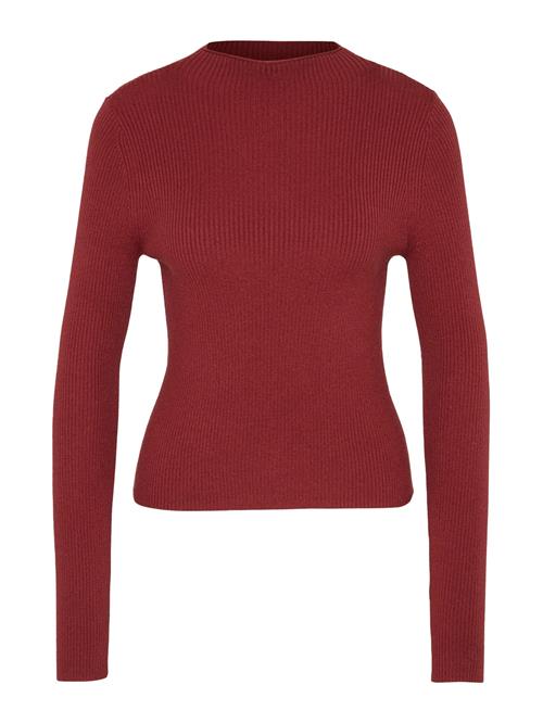 Se Vero Moda Petite Pullover 'VMNANCY'  mørkerød ved About You