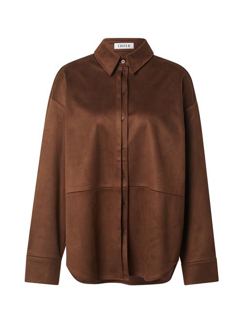 EDITED Bluse 'Chadia'  mørkebrun