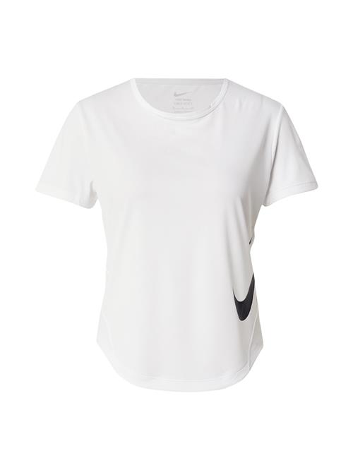 NIKE Funktionsbluse  sort / hvid