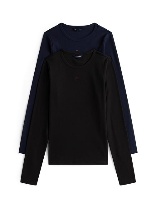 Tommy Jeans Shirts 'ESSENTIAL'  marin / sort