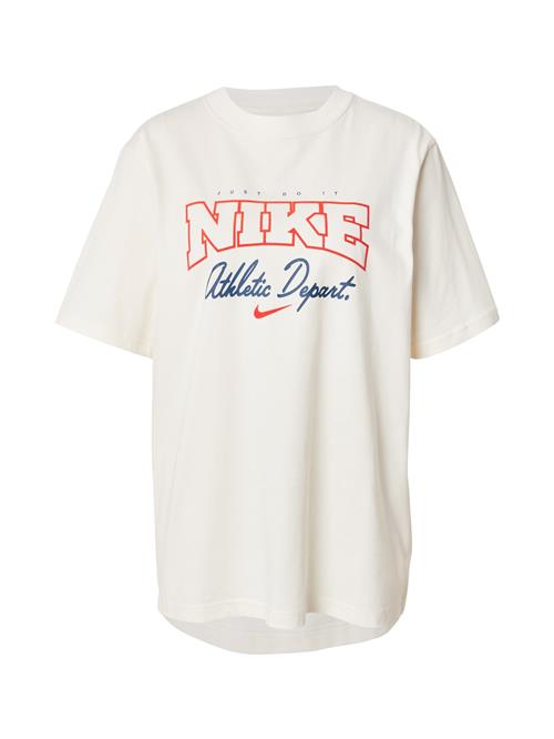 Nike Sportswear Shirts  mørkeblå / orange / offwhite