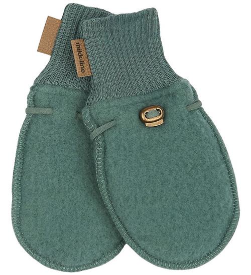 Se Mikk-Line Luffer - Uld - Balsam Green ved KidsWorld